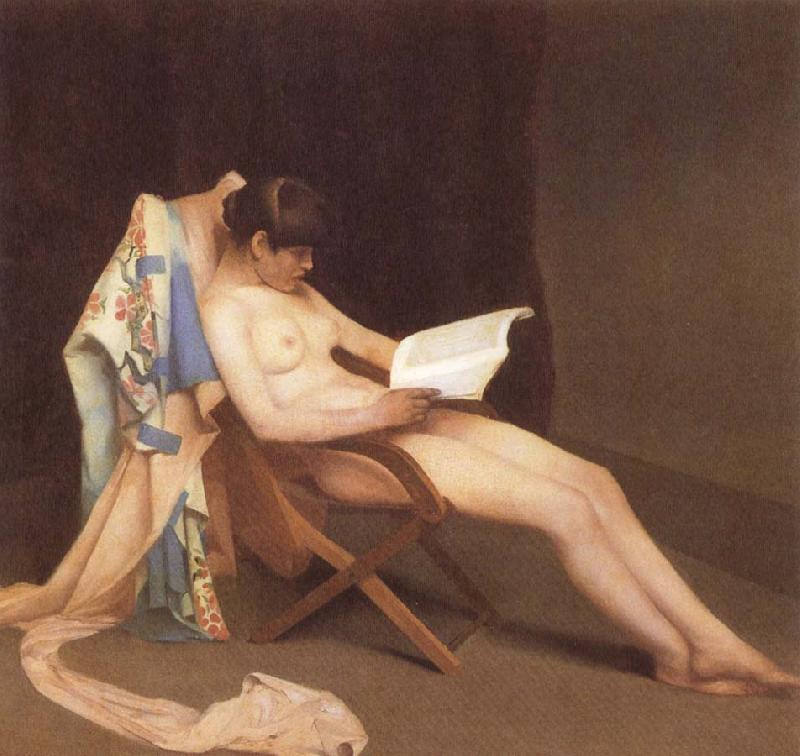 Theodore Roussel The Reading gril